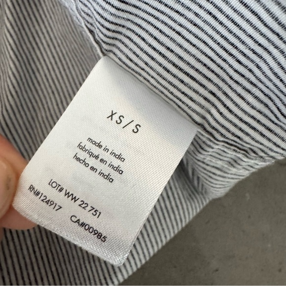 Button-Up Poplin Striped Matching Set - Picture 13 of 13